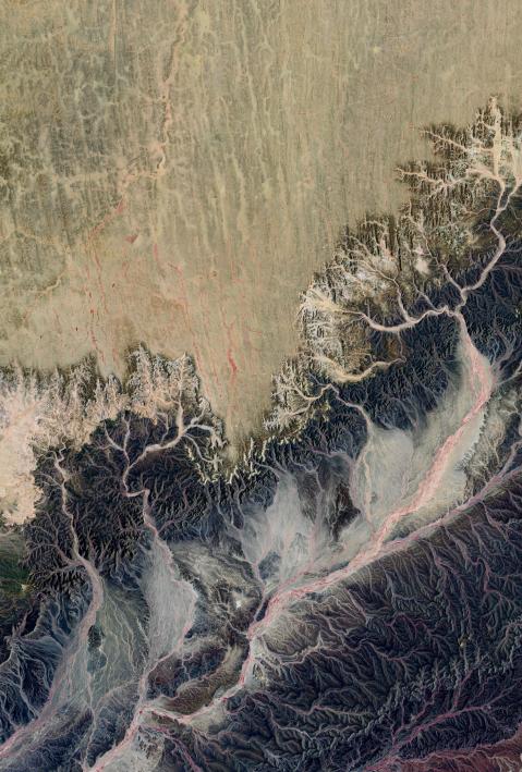 aerial photo of climate risks