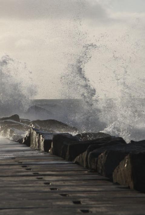 Stormy waters