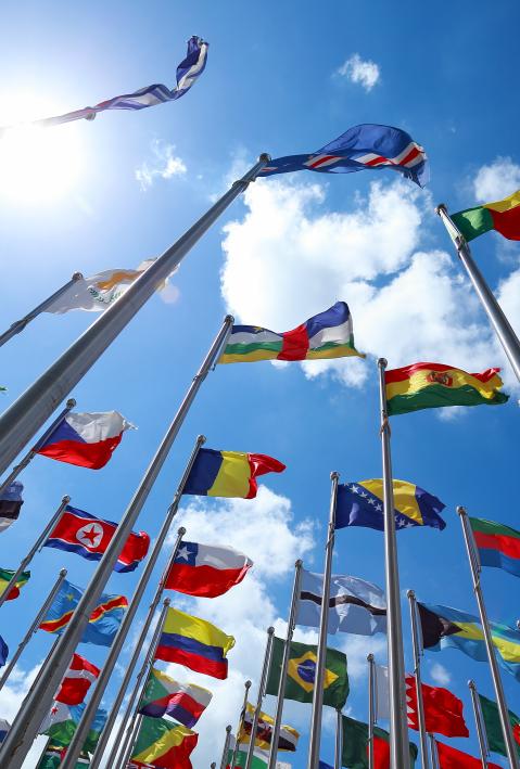 Country flags of the world