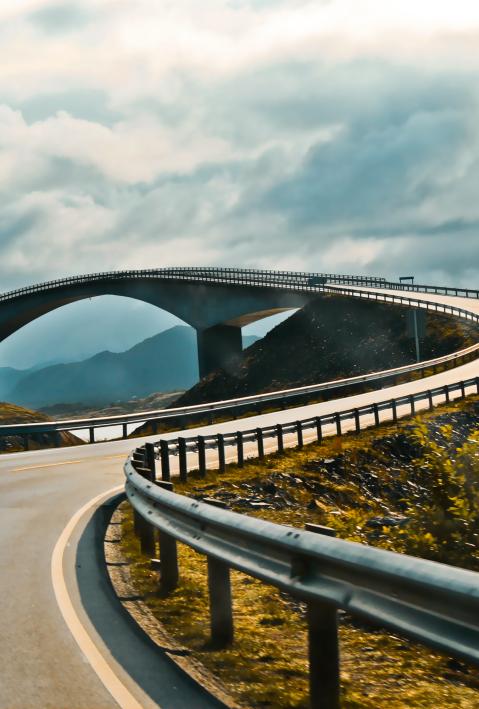 Stra&szlig;e am Atlantik