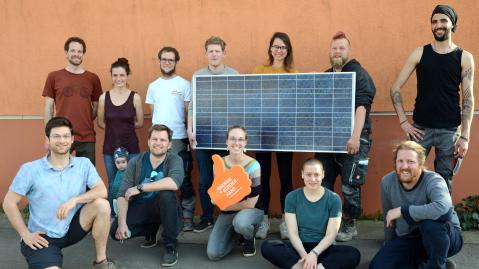 Mitglieder der Heidelberger Energiegenossenschaft