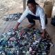 E-waste collector in Ghana