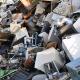 electronic waste on a landfill